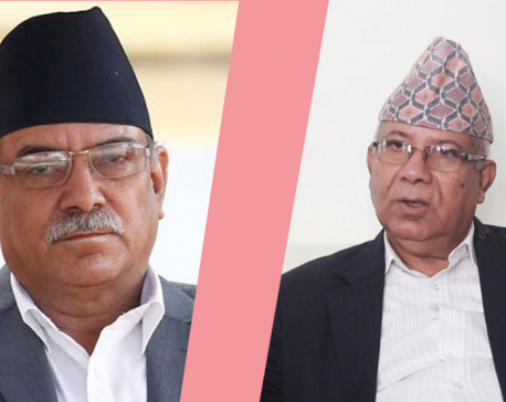 Central committee meeting of NCP's Dahal-Nepal faction this afternoon