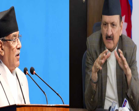 Ex-FinMin Mahat challenged to prove allegation of PM Dahal attempting to distribute money arbitrarily