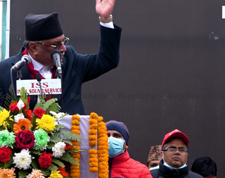 It is Oli’s conspiracy to make statement that the unity effort was not successful because of me: Dahal