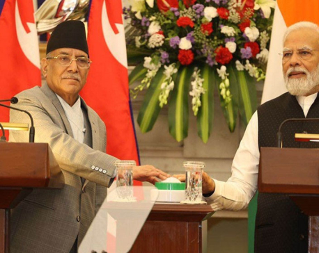 PM Dahal to leave for India on Sunday to attend Modi's swearing-in ceremony
