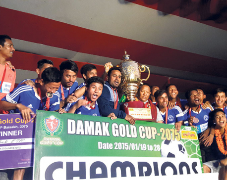Nepal Police Club clinches Damak Gold Cup title