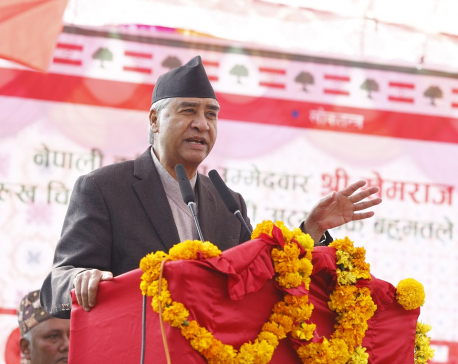 Govt could be tacitly supporting pro-monarchy protests: NC President Deuba