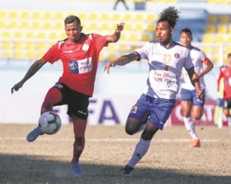 Dhimal free-kick helps Machhindra go level with Army