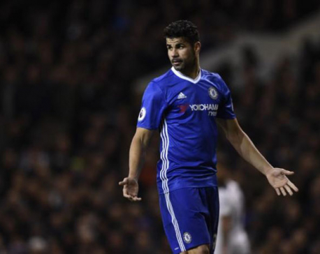 Chelsea drop Costa after row over fitness, reports say