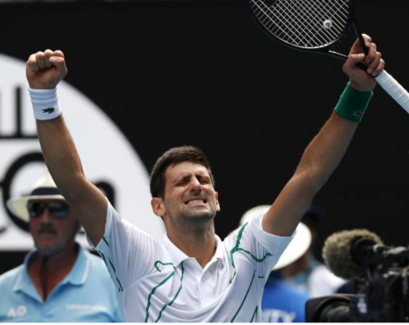 Defending champion Djokovic into quarter-finals at a canter