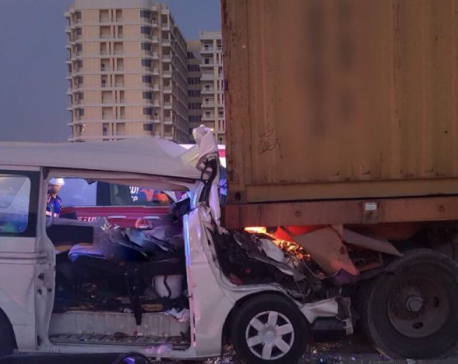 Six Nepali nationals killed in road accident in UAE