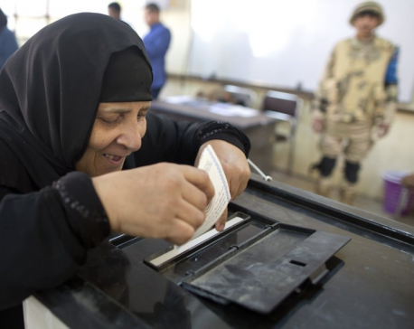 Egyptians vote, with President el-Sissi certain winner