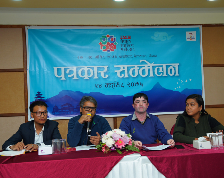 Eighth edition of IME Nepal Literature Festival in Pokhara
