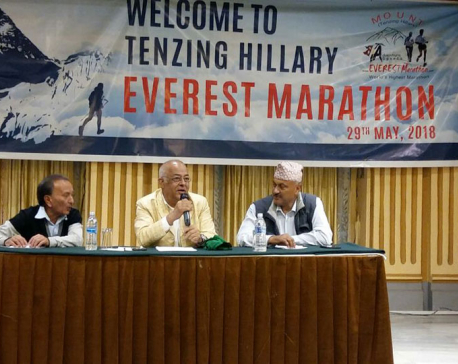 Over 200 runners participating in Everest Marathon