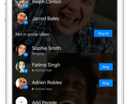 Messenger launches 6-screen group video chat with selfie masks