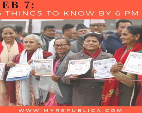 FEB 7: 6 things to know by 6 PM today