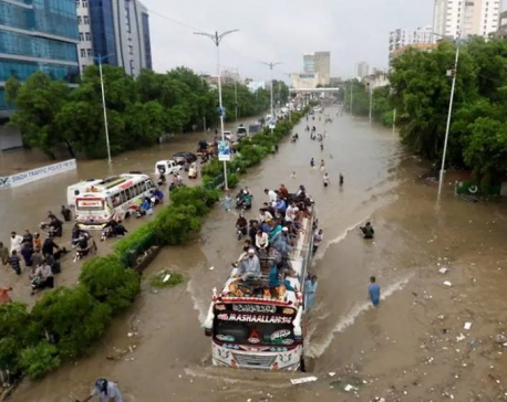 Floods kill 23 in Pakistan financial hub amid house collapses, power cuts