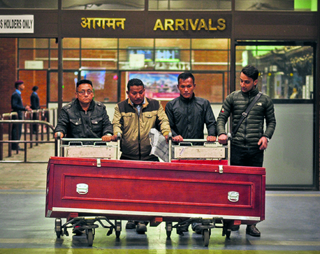 18 dead bodies of Nepalis brought home from Malaysia