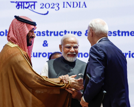 'Historic' EU-Mid East-India trade plan launched