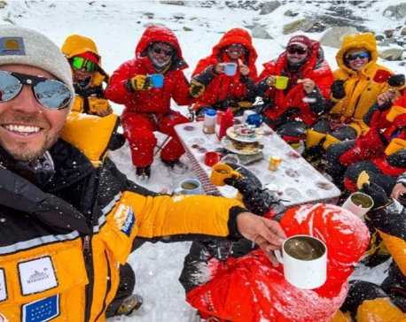 GWR recognizes ‘highest tea party’ on Mt Everest