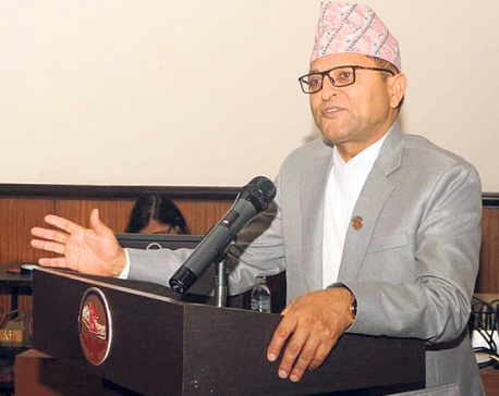 Projects of national pride should be completed on time: Chairman Timilsina