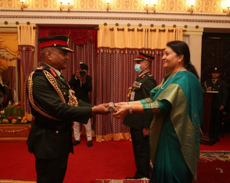 Indian Army Chief General Manoj Pande Conferred Honorary Rank of General of Nepali Army