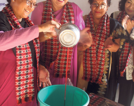Handicraft training for women