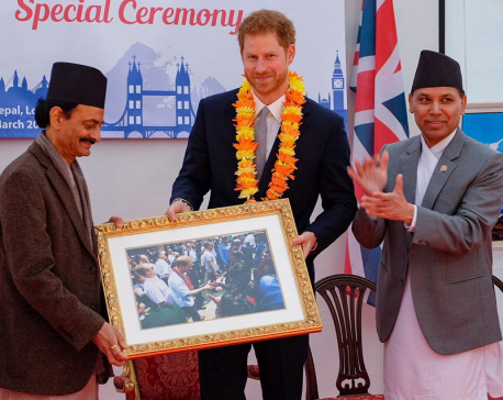 Applauding Nepali hospitality Prince Harry urges people to visit Nepal