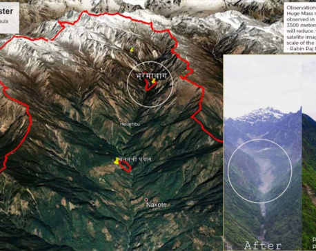 Massive landslide in Himalayas of Helambu caused devastating flash flood downstream