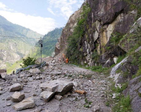 10 dead, dozens trapped after landslide in India's Himalayas - officials