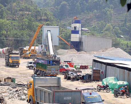 Construction of flood-hit cement factory starts