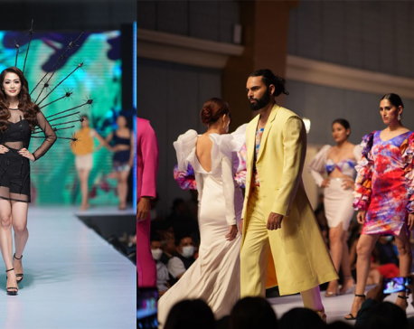 Celebrities and models on the same ramp at IEC Designer Runway-11