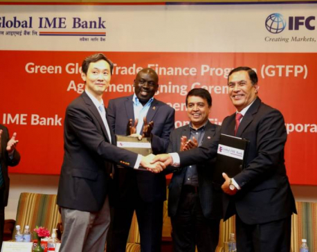 IFC extends first ever Green GTFP Line to Global IME Bank in Nepal