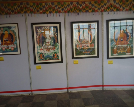 ‘China-Nepal Thangka Arts and Works Exhibition’ concludes today