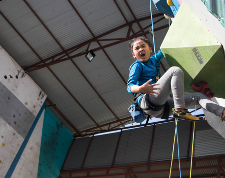 Young climbers rocks the Open Junior Climbing Competition