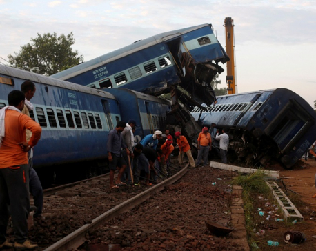 At least 42 injured in rail accident in Uttar Pradesh