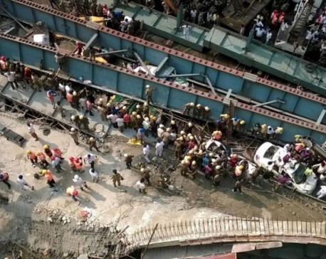 22 feared dead as bridge collapses in western India
