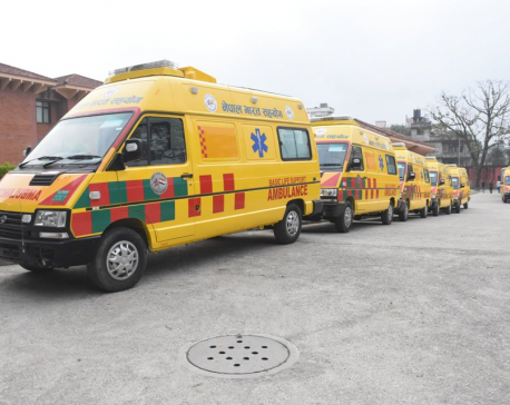 India gifts 41 ambulances and six school buses to Nepal