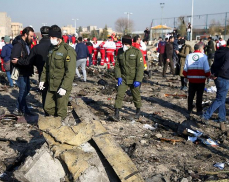 Iran probe says Ukrainian jet was on fire before crash