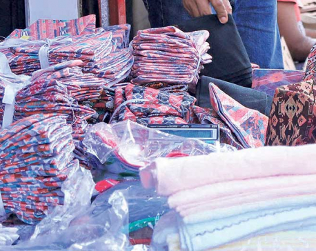 Dhaka items gaining popularity in Tanahun