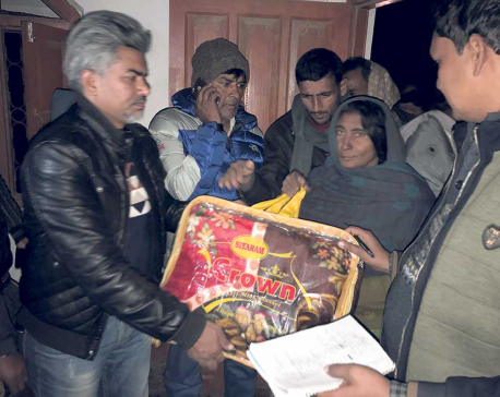 NMCC distributes relief materials to cold wave victims