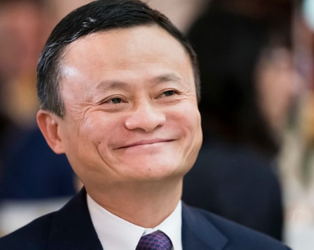 Jack Ma, co-founder of Alibaba, in Nepal