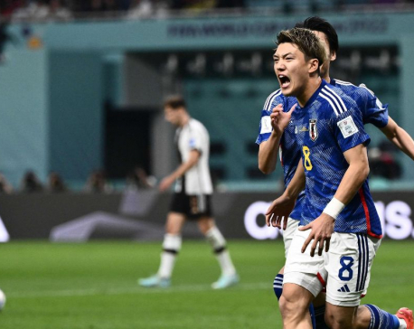 Japan fights back to shock Germany 2-1 in World Cup