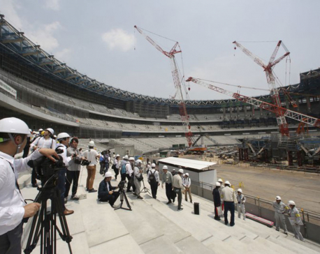 Tokyo Olympic venues make progress with 2 years to go