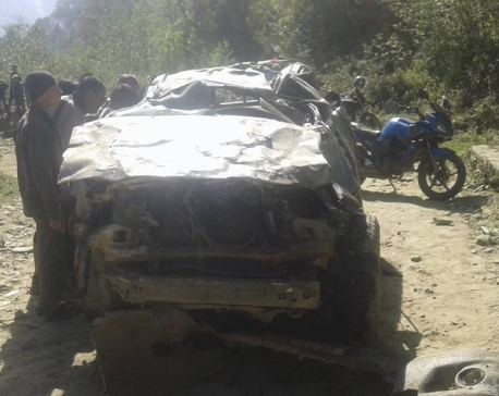 1 among those  injured in  Dolakha road mishap passes away (update)