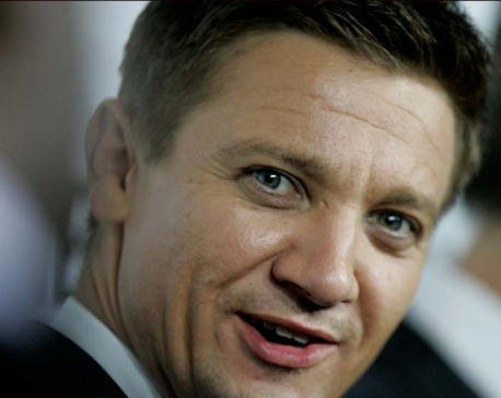 Jeremy Renner attends premiere, months after snowplow crush