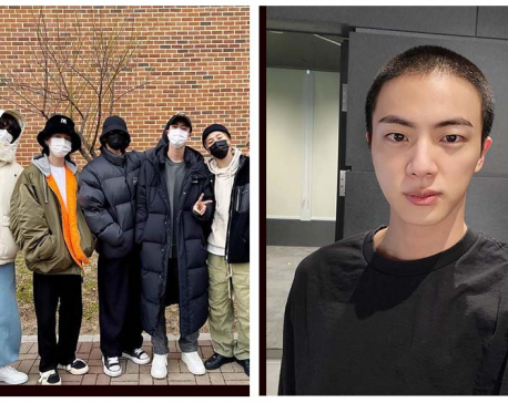 K-pop band BTS member Jin begins military service in South Korea