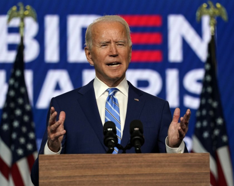China congratulates Biden on being elected US president
