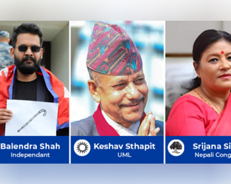 Balen ahead of Sirjana Singh by more than 19,000 votes, Sthapit in the third place