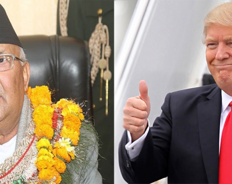 Trump willing to partner with Oli to promote stability, governance and growth