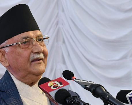 Those who cannot defend govt are spreading rumors that all politicians are the same and should be scolded: Oli