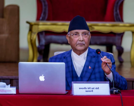 “No one remains hungry, and no one dies of hunger,” reiterates PM Oli