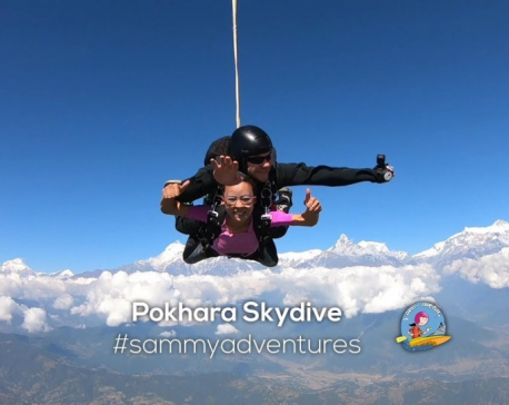 Pokhara Skydiving-2019 takes off in Pokhara