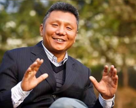 Kalyan Gurung announces his candidacy for NC prez
