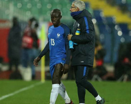 Kante ruled out of France's final World Cup qualifier
